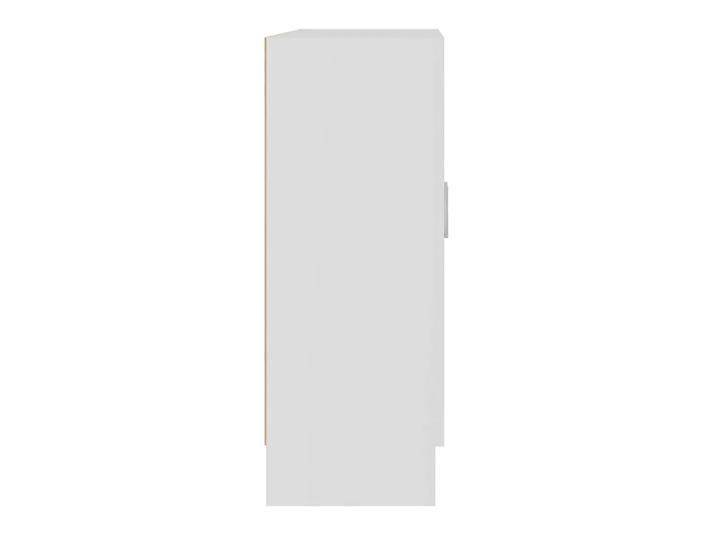 Vitrina Blanca 82,5x30,5x80 cm Madera de ingeniería