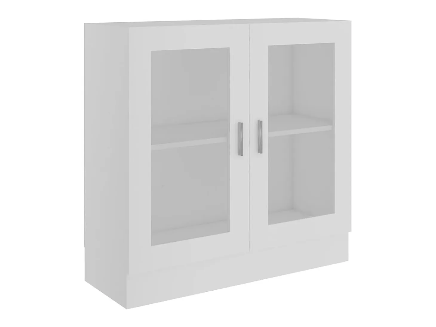 Vitrina Blanca 82,5x30,5x80 cm Madera de ingeniería