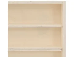 Vitrina de colección de madera con 6 estantes 40x8,5x55 cm