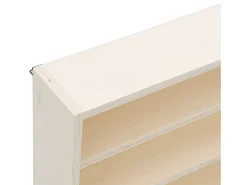 Vitrina de colección de madera con 6 estantes 100x8,5x55 cm