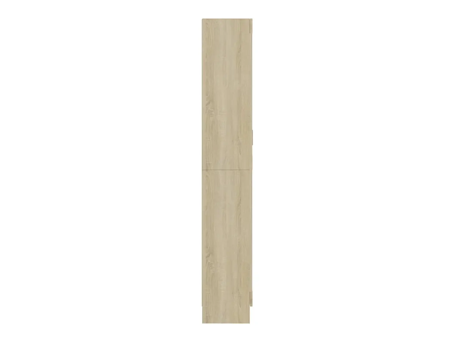 Vitrina de madera de ingeniería roble Sonoma 82,5x30,5x185 cm