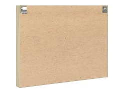Vitrina de madera de ingeniería roble Sonoma 100x8,5x75 cm