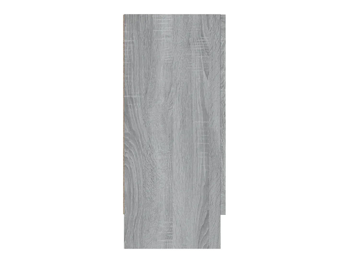 Vitrina madera contrachapada gris Sonoma 120x30,5x70 cm ES861533
