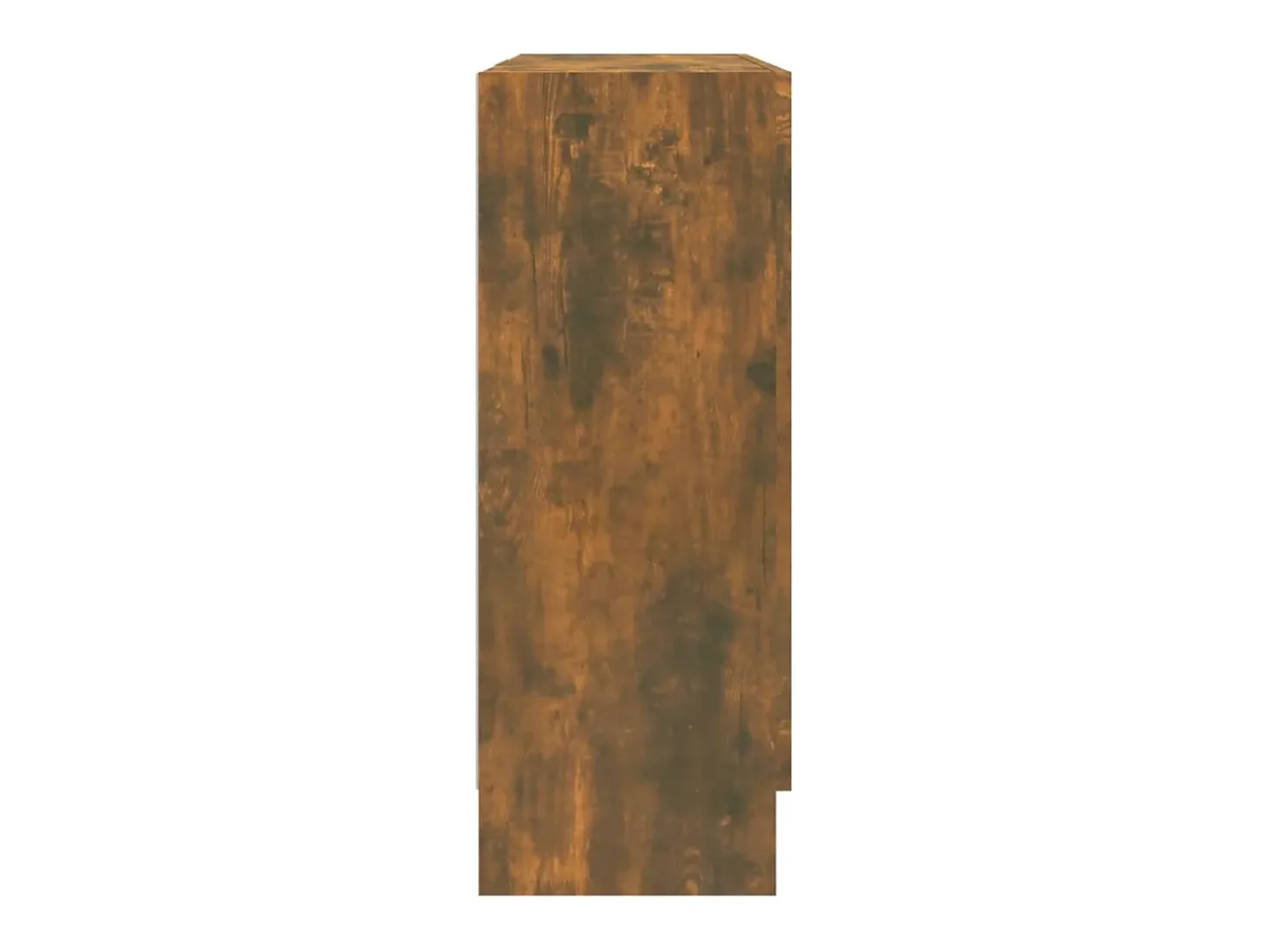 Vitrina madera contrachapada roble ahumado 82,5x30,5x80 cm ES841314