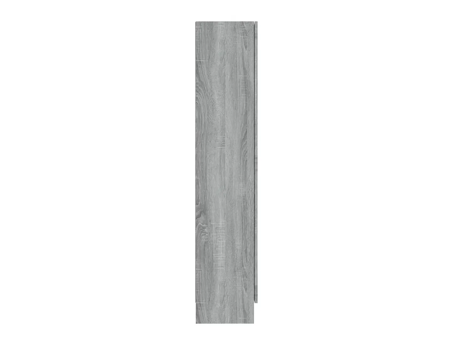 Vitrina madera contrachapada gris Sonoma 82,5x30,5x150 cm ES318072