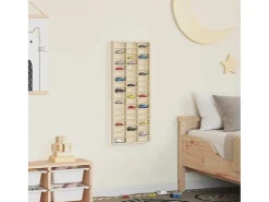 Vitrina Marrón 30 x 4,5 x 75 cm Madera de Ingeniería