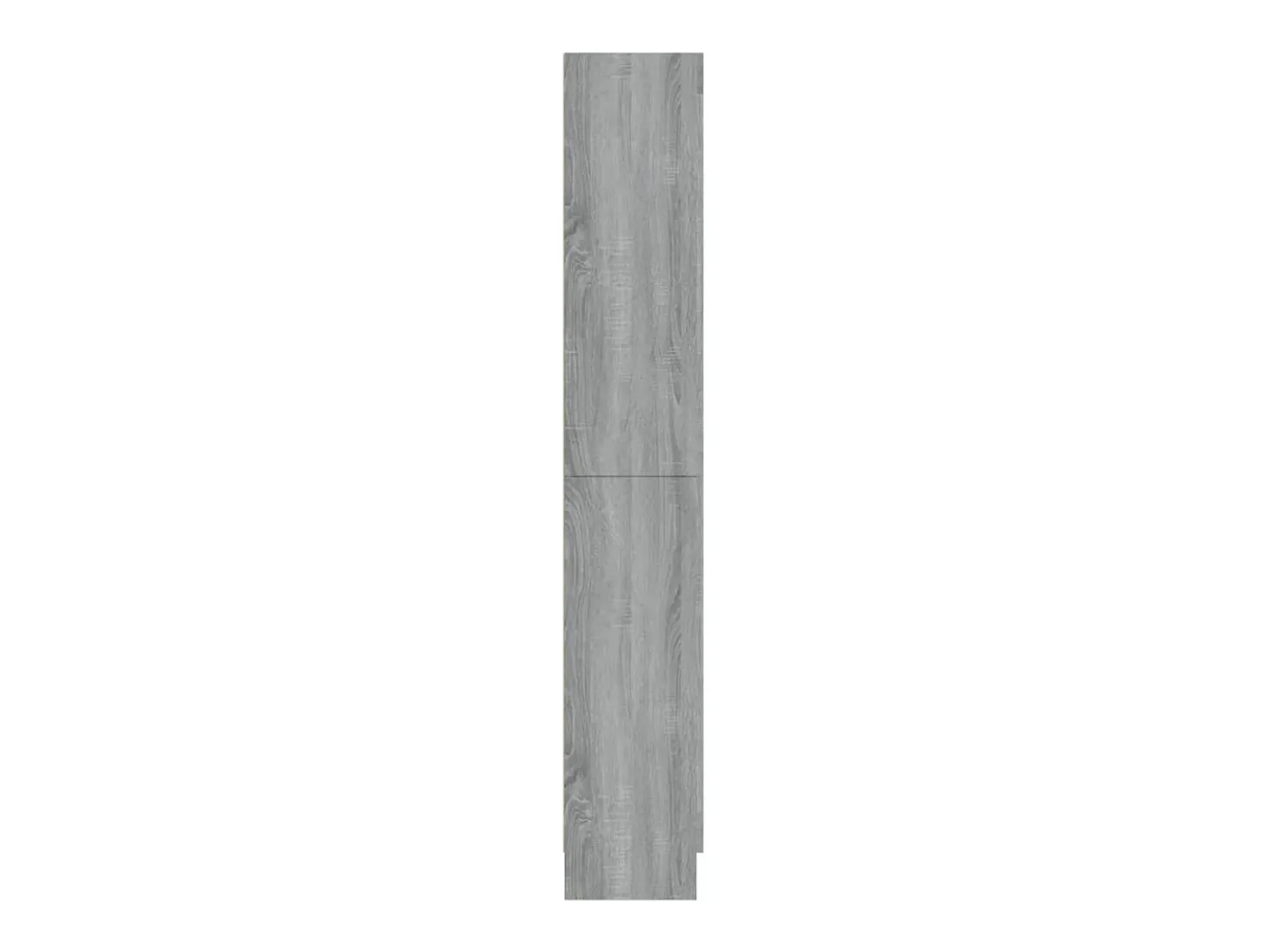 Vitrina Sonoma gris de 82,5 x 30,5 x 185,5 cm, madera de ingeniería