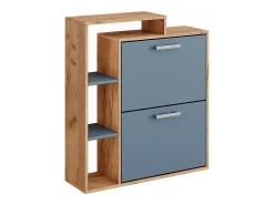 Volquete zapatero goldkraft roble/azul 80x24.2x90 orlando