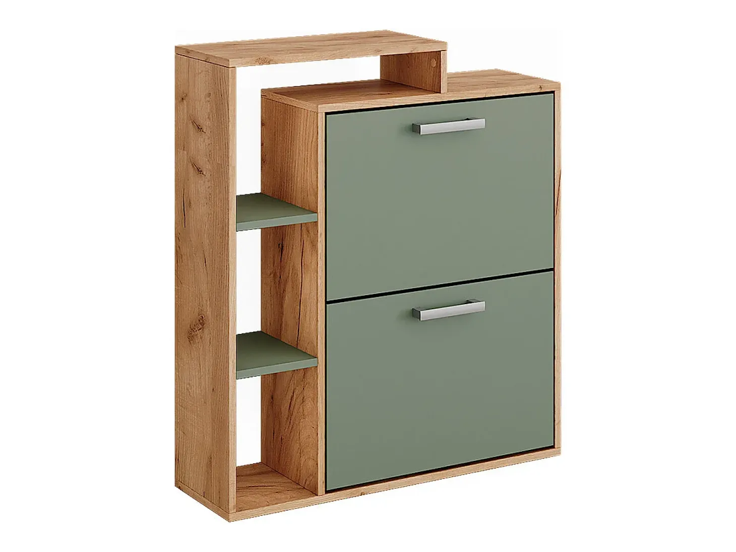 Volquete zapatero goldkraft roble/verde 80x24.2x90 orlando
