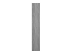 Växjö Estantería de madera de ingeniería gris Sonoma 36x30x171 cm