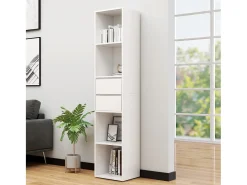 Växjö Estantería librería madera contrachapada blanco 36x30x171 cm