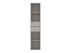 Växjö Estantería madera contrachapada gris hormigón 36x30x171 cm