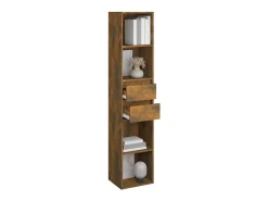 Växjö Estantería madera contrachapada color roble ahumado 36x30x171cm