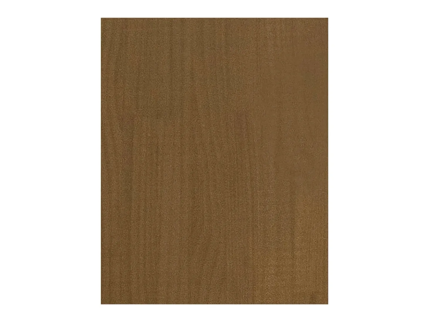 White Hall Mueble de TV de madera maciza de pino marrón miel 70x33x42 cm