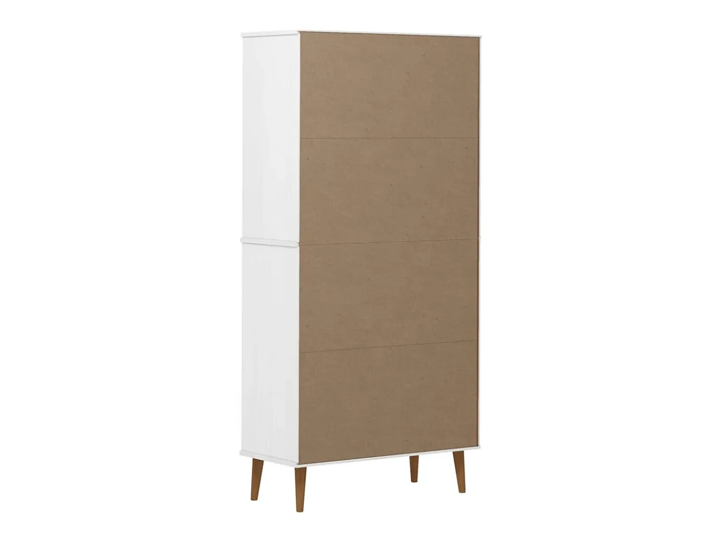 Ximena Luz Librería MOLDE madera maciza de pino blanco 85x35x170,5 cm