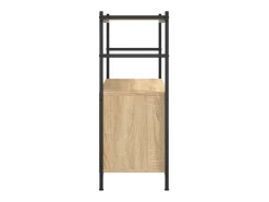 Yasmin Estantería erro madera ingeniería roble Sonoma 80x30x78,5 cm