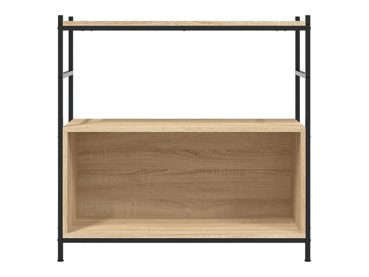 Yasmin Estantería erro madera ingeniería roble Sonoma 80x30x78,5 cm
