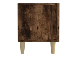Ylenna Mueble para TV madera contrachapada roble ahumado 180x31,5x40cm