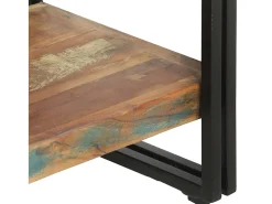 Yoan Estantería de 5 niveles madera maciza reciclada 60x30x180 cm