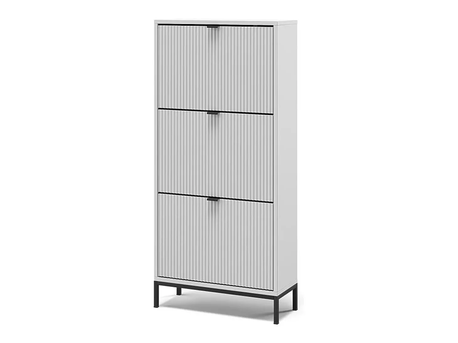 Zapatera abatible blanco 60x24x130 eliza
