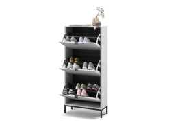 Zapatera abatible blanco 60x24x130 eliza