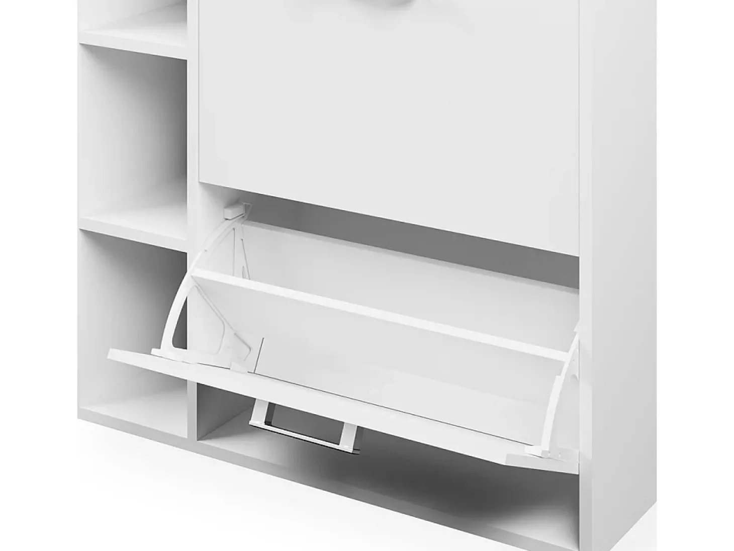 Zapatera abatible blanco 24.5x80x90 orlando