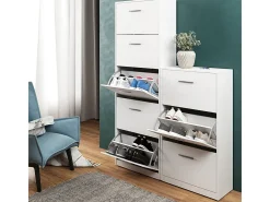Zapatera abatible blanco 59x22x105 gizmo