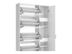 Zapatera abatible blanco 22x59x169 luca