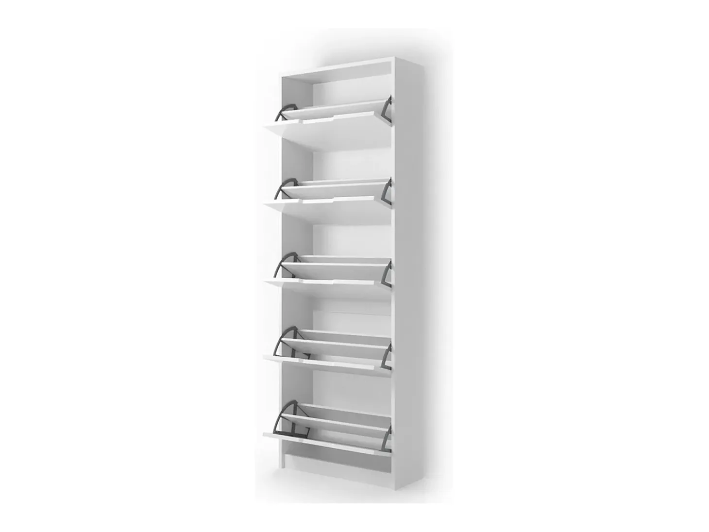 Zapatera abatible blanco 22x59x169 luca