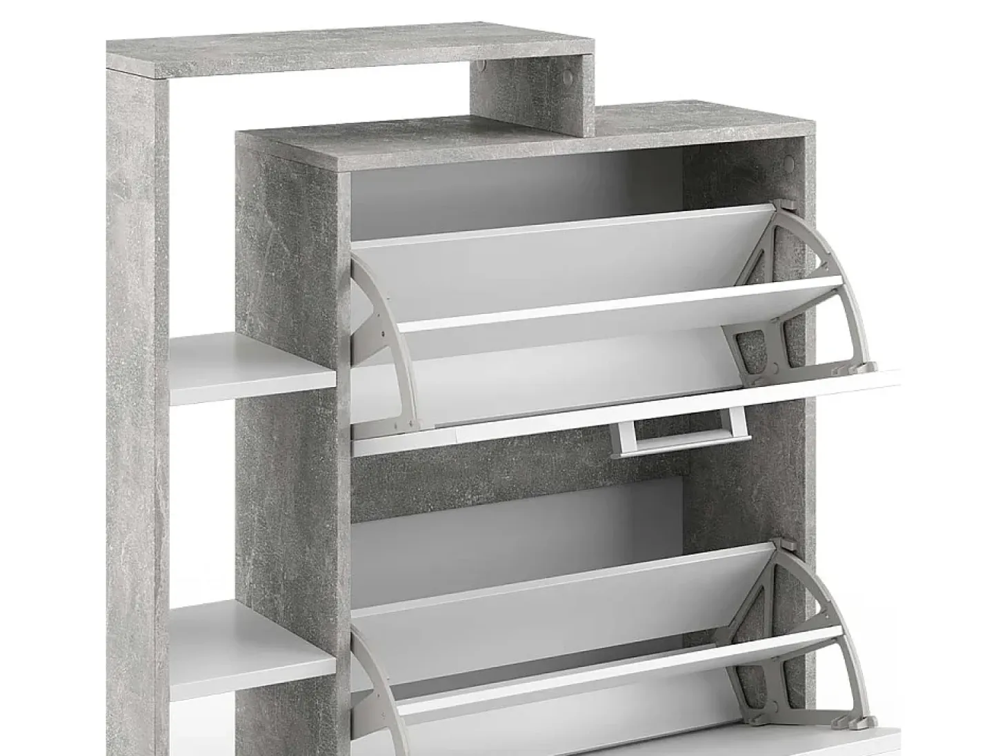 Zapatera abatible hormigón 80x25x90 orlando
