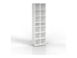 Zapatera blanco 54.2x33.3x183.3 paris
