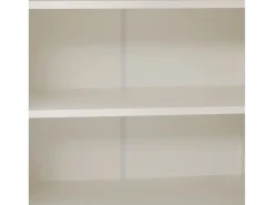 Zapatero - 7 compartimentos y 1 cajón - con estantes regulables - Blanco