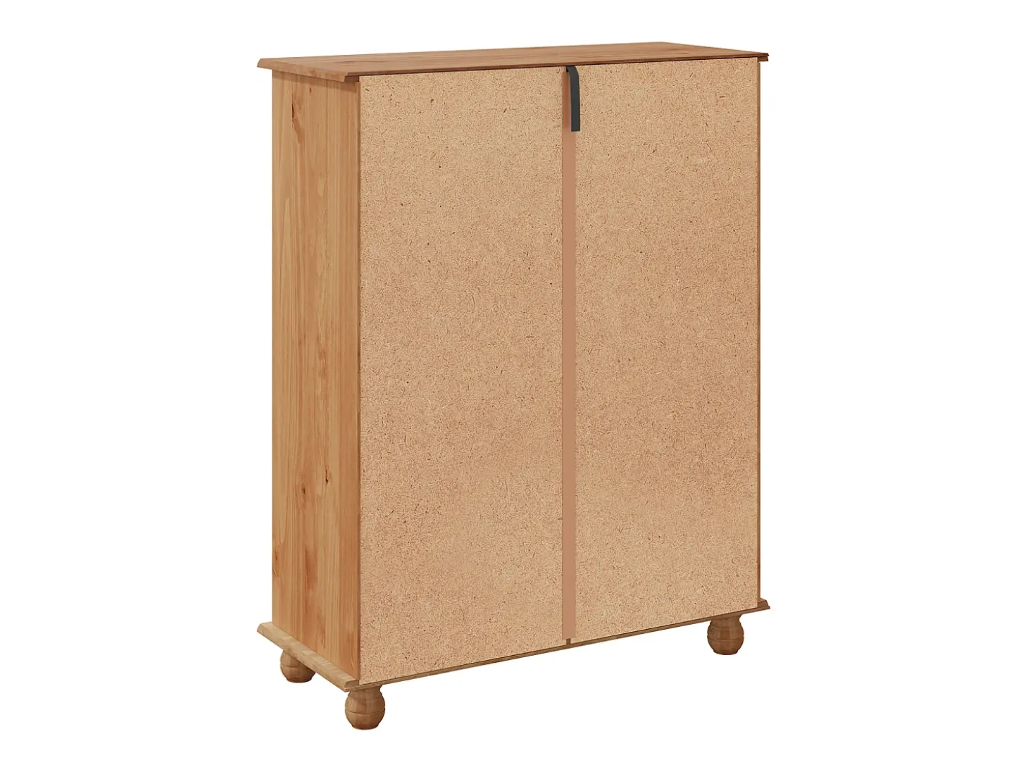 Zapatero 85x35x108 cm en madera maciza de pino