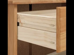 Zapatero 85x35x108 cm en madera maciza de pino
