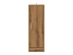 Zapatero artesanal de roble 32x35x92cm madera de ingeniería