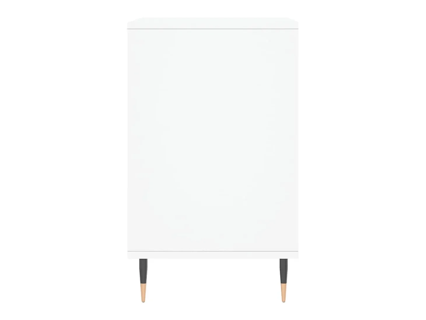 Zapatero Blanco brillo 102x36x60 cm Madera de ingeniería