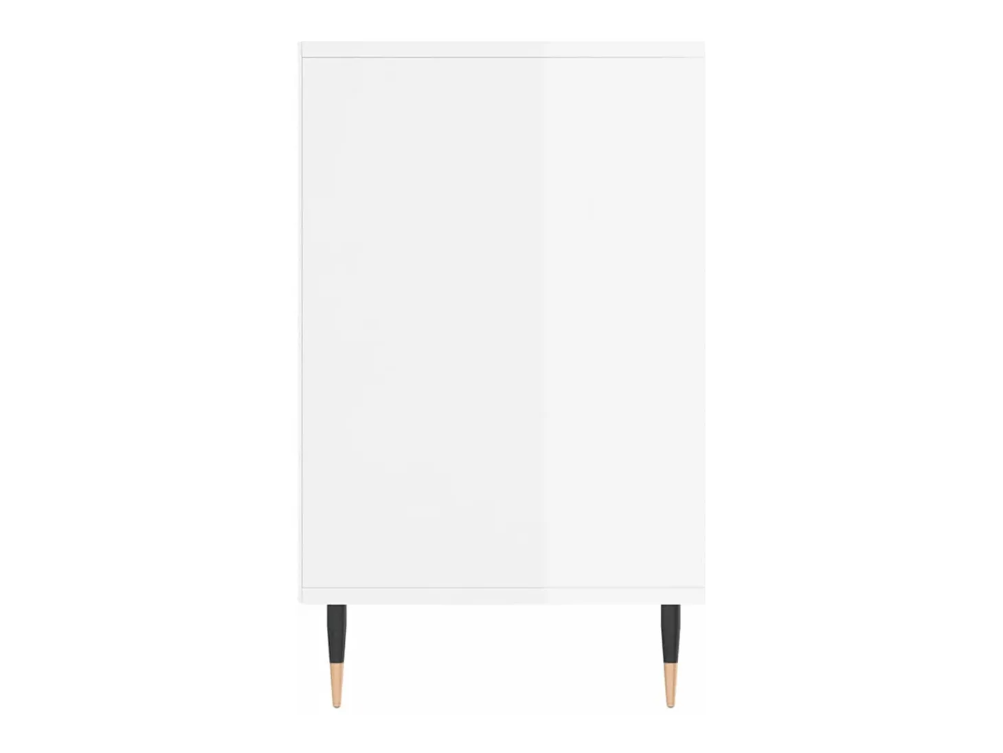 Zapatero Blanco brillo 102x36x60 cm Madera de ingeniería
