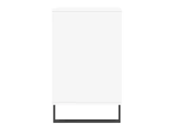 Zapatero Blanco brillo 102x36x60 cm Madera de ingeniería