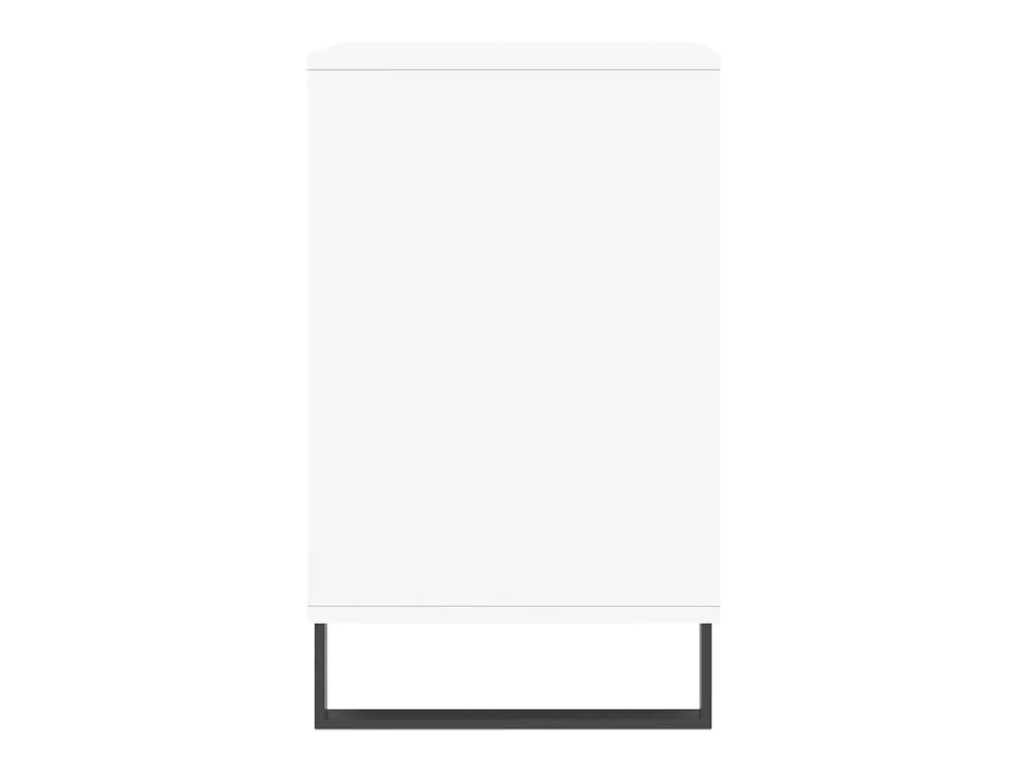 Zapatero Blanco brillo 102x36x60 cm Madera de ingeniería