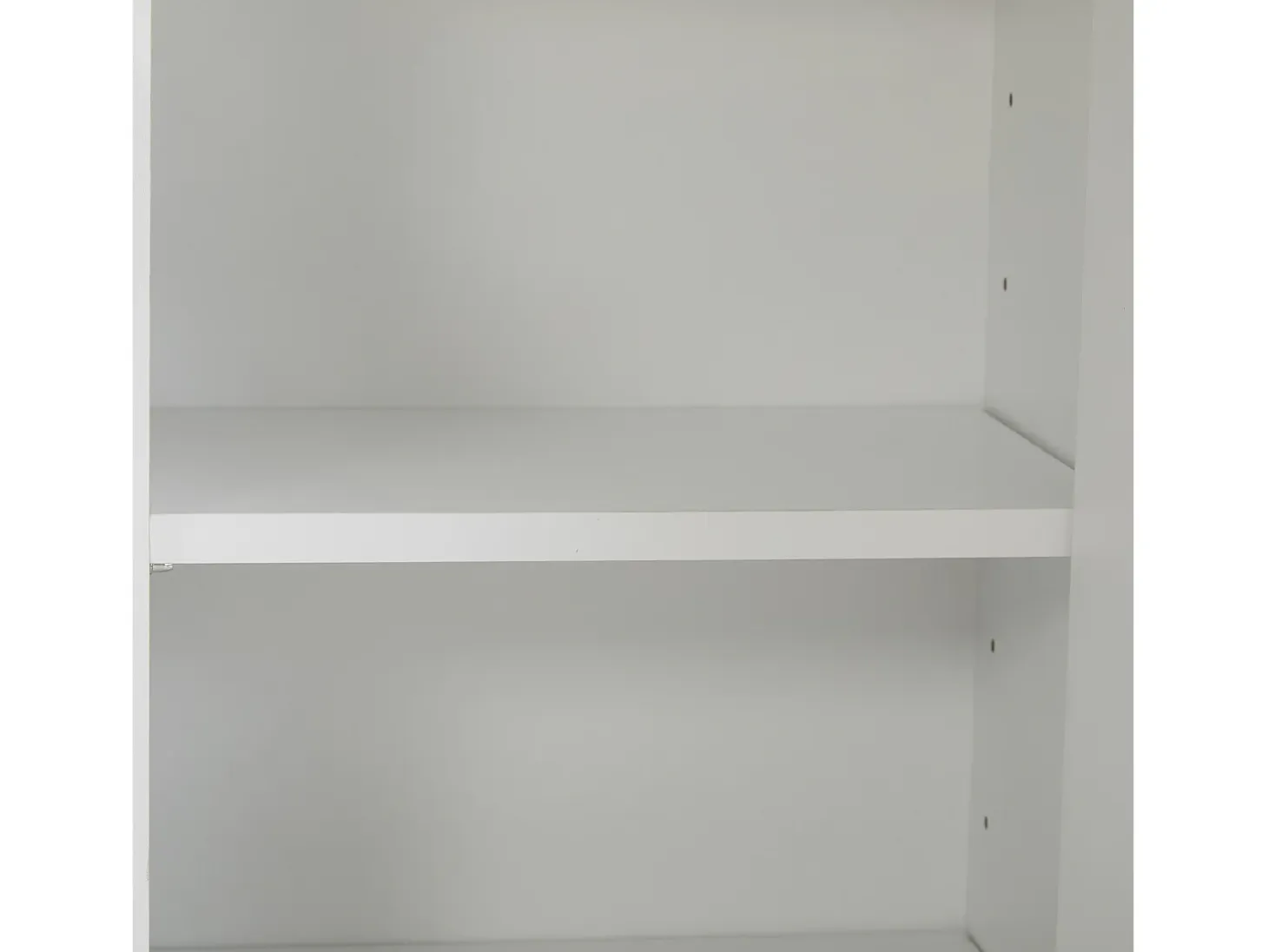 Zapatero blanco con 3 puertas, 1 cajón y 1 puerta, estilo moderno, ideal para la entrada o el salón