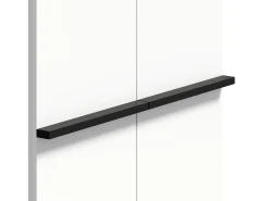 Zapatero blanco con 2 puertas - estantes regulables 60 × 34,5 x 95 cm