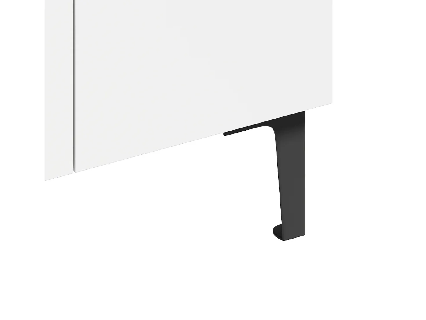 Zapatero blanco con 2 puertas - estantes regulables 60 × 34,5 x 95 cm