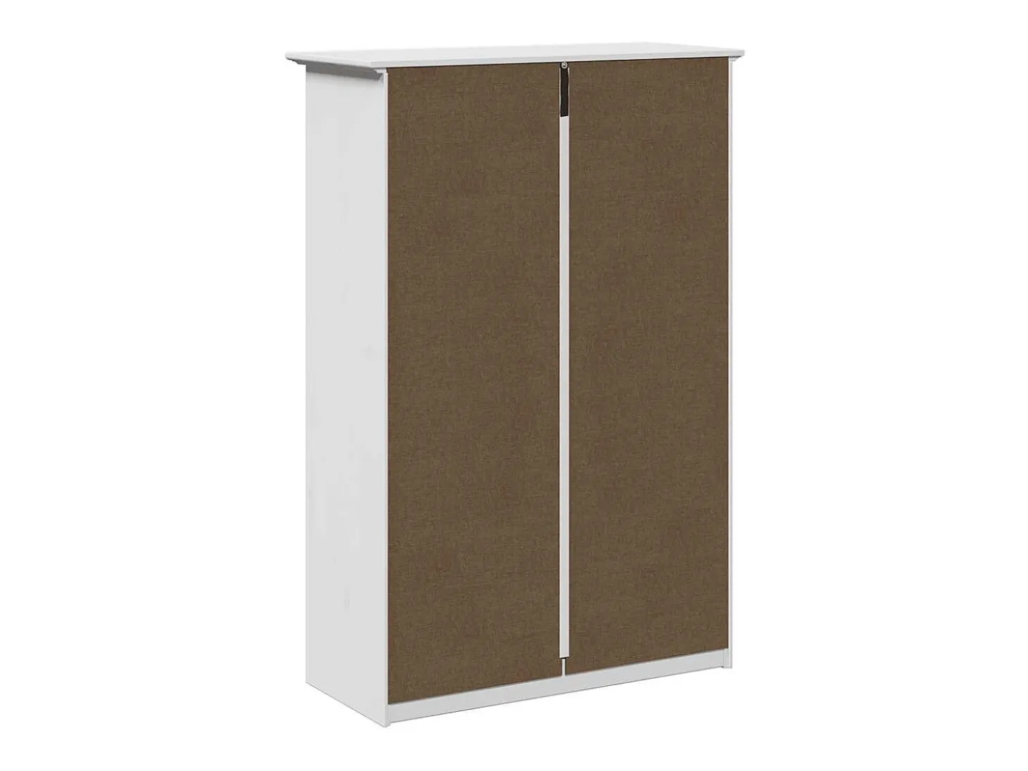 Zapatero blanco 80x35x118 cm