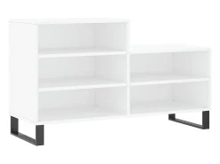 Zapatero blanco 102x36x60 cm Madera contrachapada