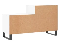 Zapatero blanco 102x36x60 cm Madera contrachapada