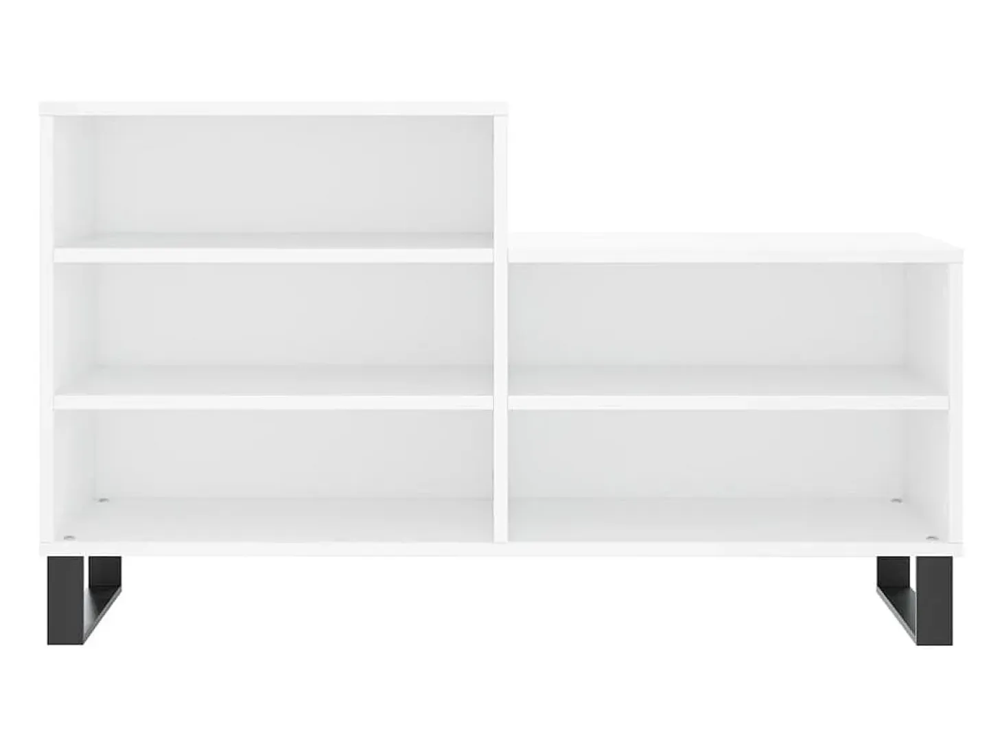 Zapatero blanco 102x36x60 cm Madera contrachapada