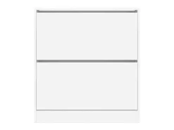 Zapatero blanco 80x21x87,5 cm madera contrachapada
