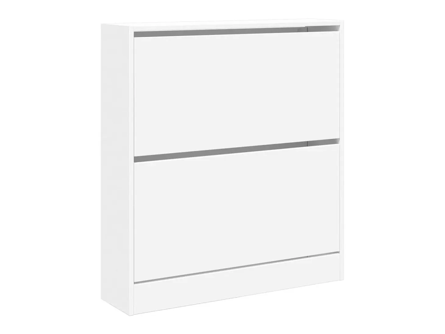 Zapatero blanco 80x21x87,5 cm madera contrachapada