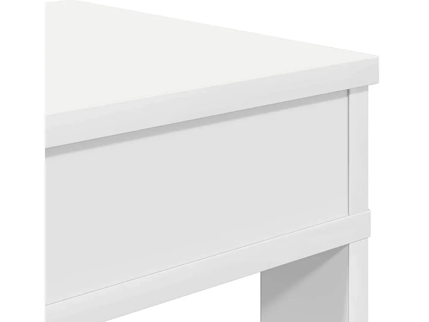 Zapatero blanco 60x30x98 cm madera contrachapada