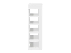 Zapatero blanco 60x30x98 cm madera contrachapada